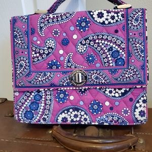 Vera Bradley Paisley handbag. It fits A LOT!